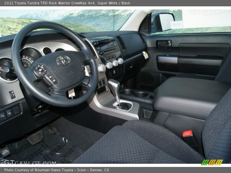  2012 Tundra TRD Rock Warrior CrewMax 4x4 Black Interior