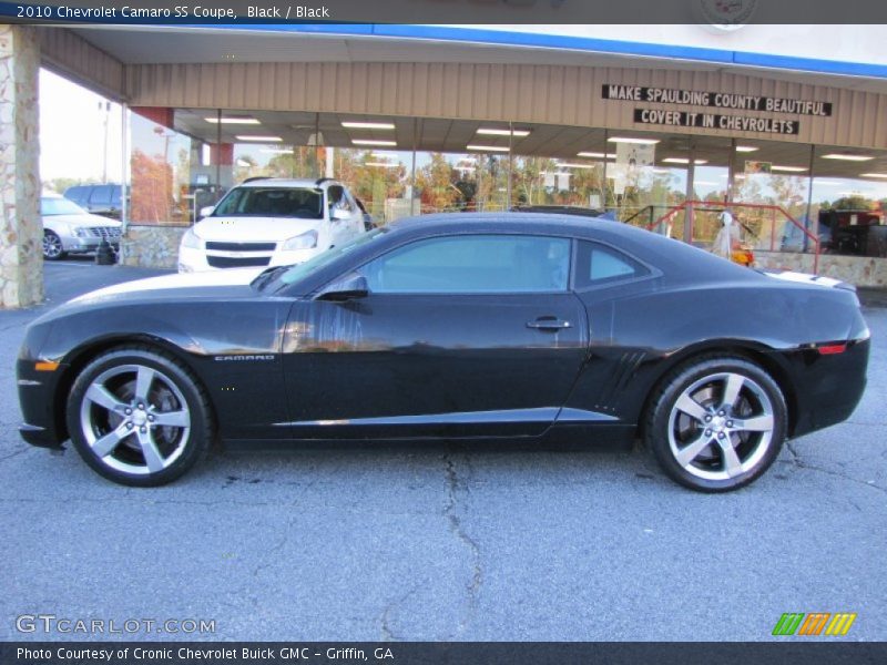 Black / Black 2010 Chevrolet Camaro SS Coupe