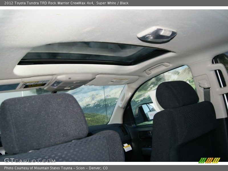 Super White / Black 2012 Toyota Tundra TRD Rock Warrior CrewMax 4x4