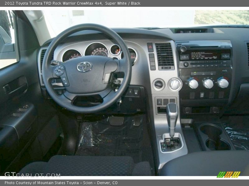 Super White / Black 2012 Toyota Tundra TRD Rock Warrior CrewMax 4x4