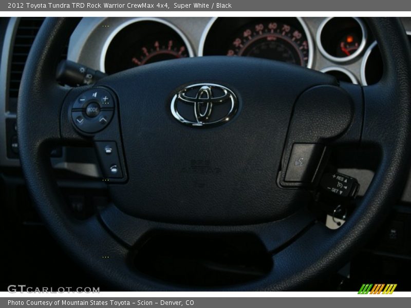 Super White / Black 2012 Toyota Tundra TRD Rock Warrior CrewMax 4x4