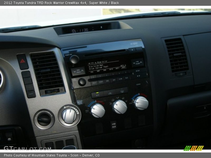 Super White / Black 2012 Toyota Tundra TRD Rock Warrior CrewMax 4x4