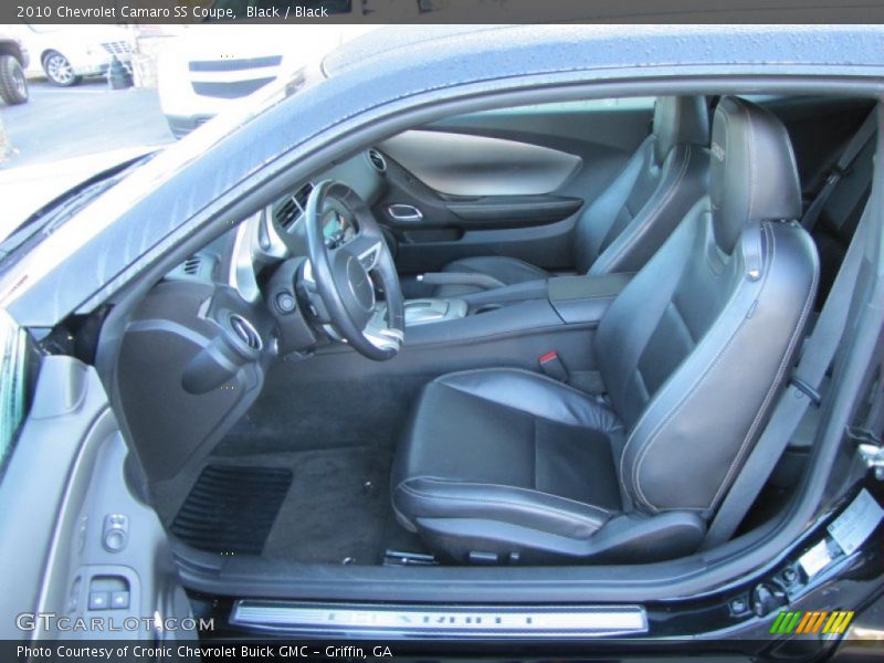  2010 Camaro SS Coupe Black Interior