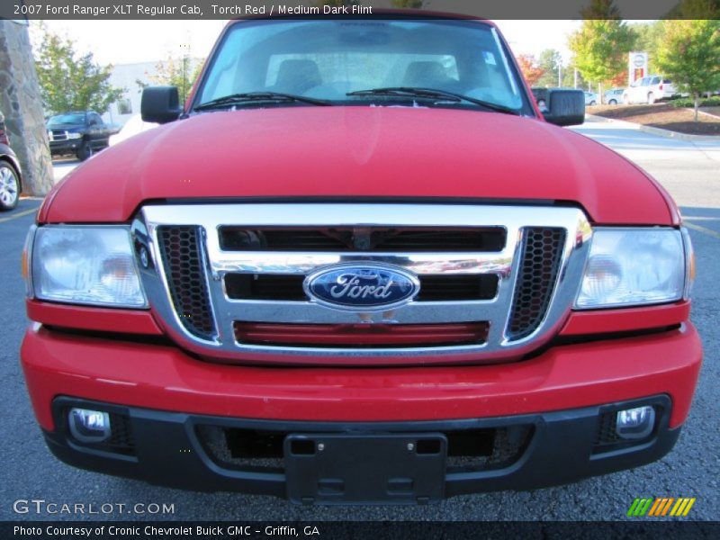 Torch Red / Medium Dark Flint 2007 Ford Ranger XLT Regular Cab