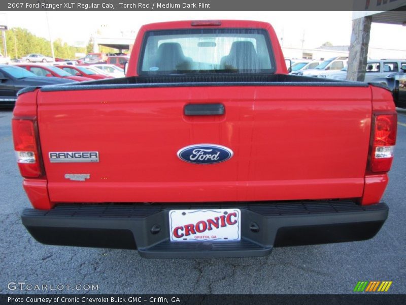 Torch Red / Medium Dark Flint 2007 Ford Ranger XLT Regular Cab