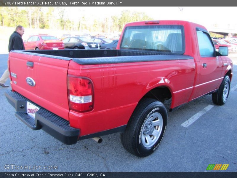 Torch Red / Medium Dark Flint 2007 Ford Ranger XLT Regular Cab