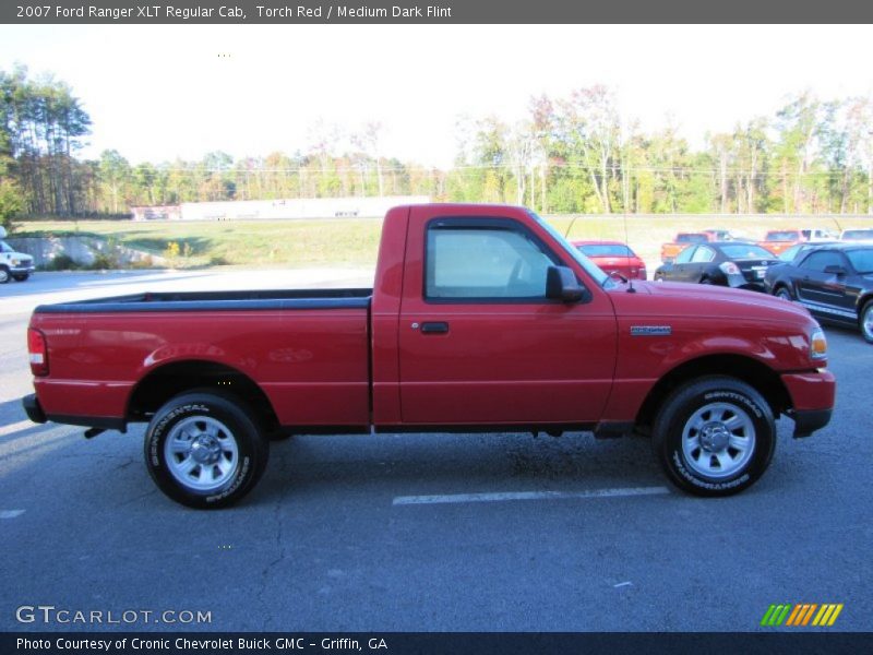 Torch Red / Medium Dark Flint 2007 Ford Ranger XLT Regular Cab
