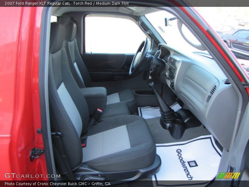 Torch Red / Medium Dark Flint 2007 Ford Ranger XLT Regular Cab