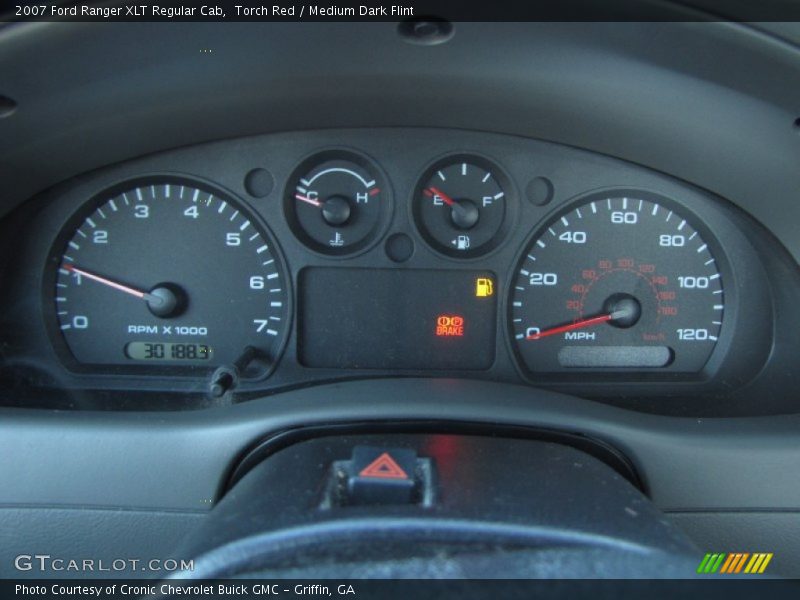 Torch Red / Medium Dark Flint 2007 Ford Ranger XLT Regular Cab