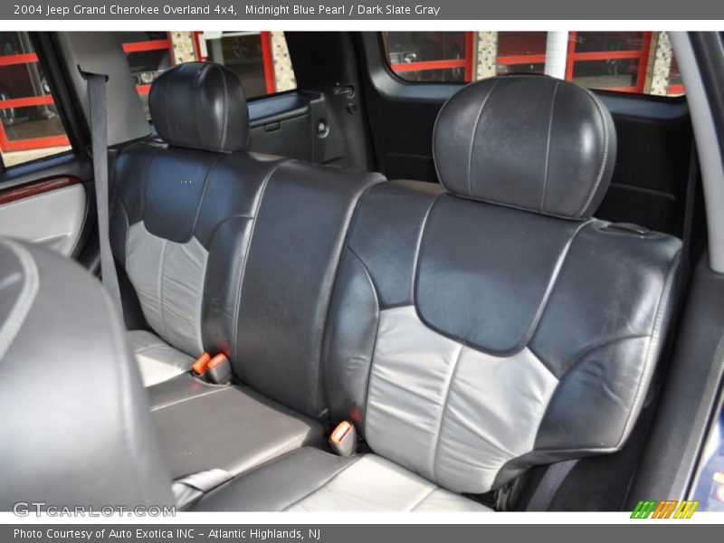 Midnight Blue Pearl / Dark Slate Gray 2004 Jeep Grand Cherokee Overland 4x4
