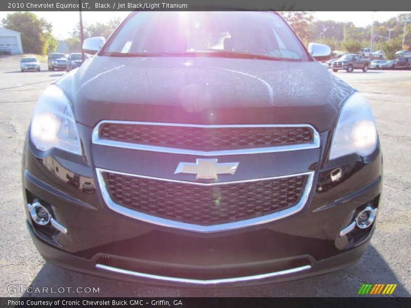 Black / Jet Black/Light Titanium 2010 Chevrolet Equinox LT