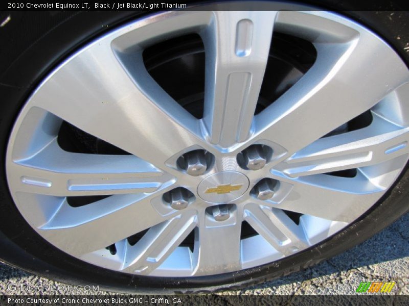 Black / Jet Black/Light Titanium 2010 Chevrolet Equinox LT