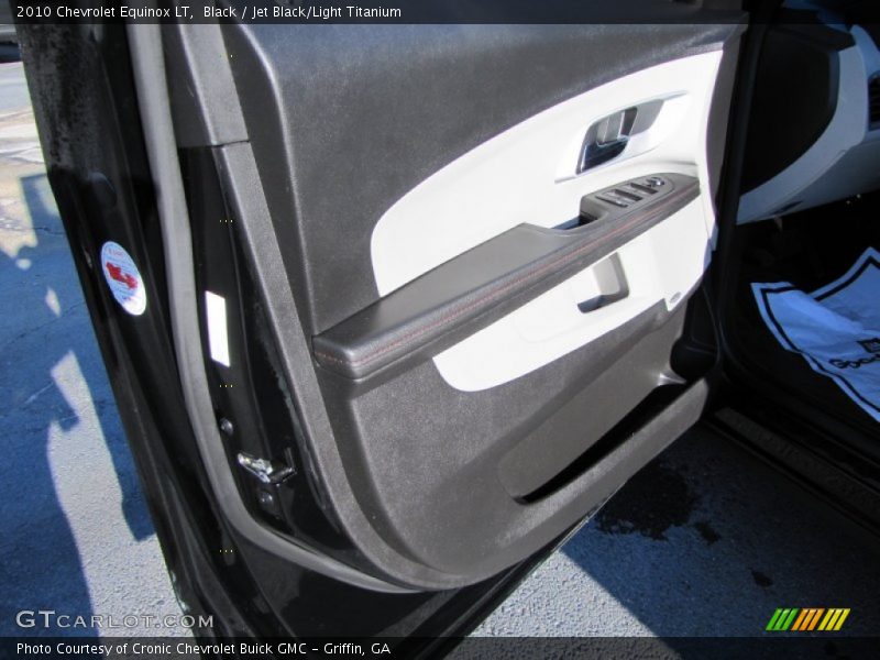Black / Jet Black/Light Titanium 2010 Chevrolet Equinox LT