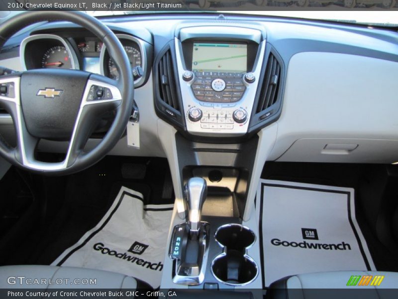Black / Jet Black/Light Titanium 2010 Chevrolet Equinox LT