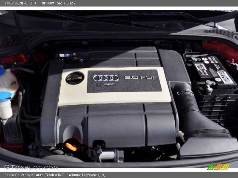  2007 A3 2.0T Engine - 2.0 Liter FSI Turbocharged DOHC 16-Valve 4 Cylinder