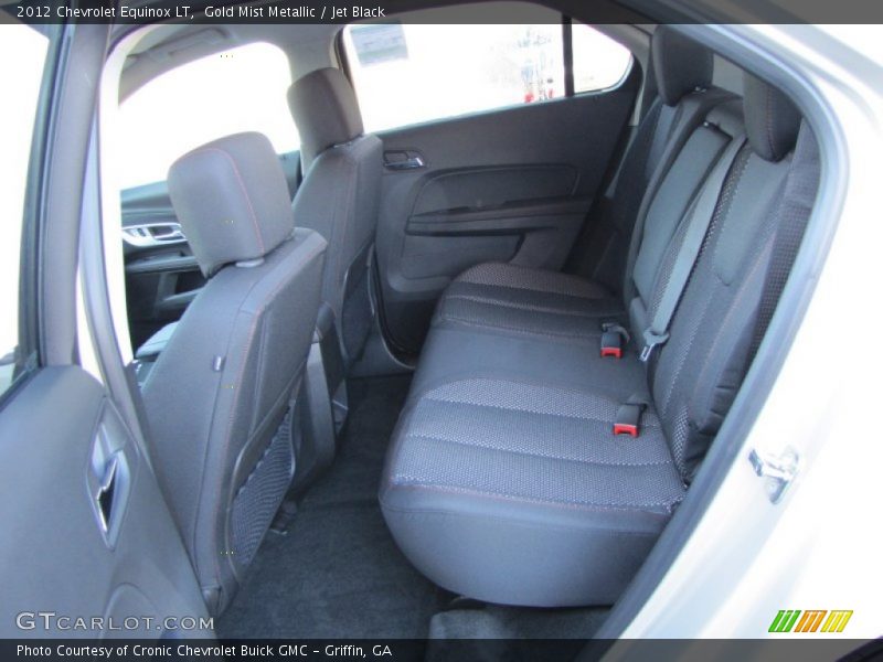 Gold Mist Metallic / Jet Black 2012 Chevrolet Equinox LT