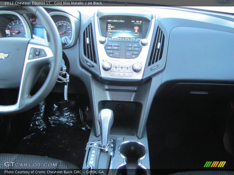 Gold Mist Metallic / Jet Black 2012 Chevrolet Equinox LT