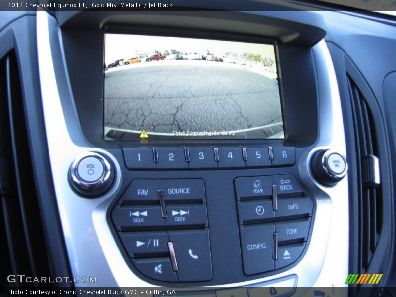 Gold Mist Metallic / Jet Black 2012 Chevrolet Equinox LT