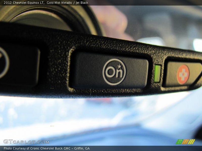 Gold Mist Metallic / Jet Black 2012 Chevrolet Equinox LT