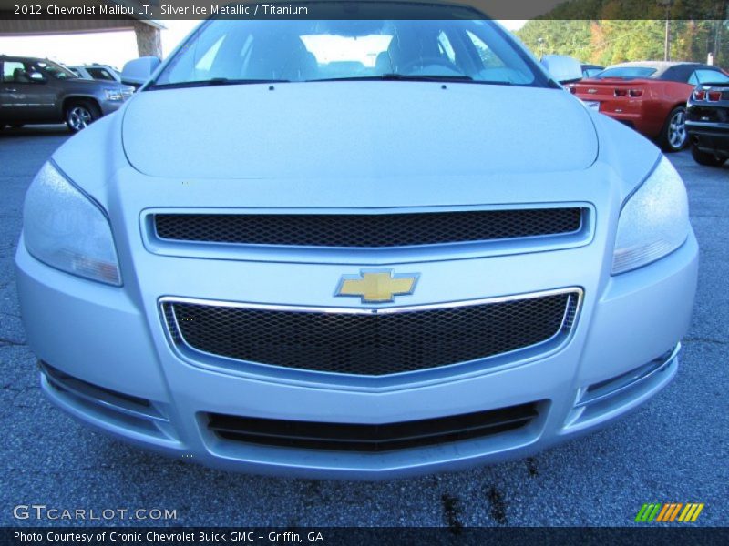 Silver Ice Metallic / Titanium 2012 Chevrolet Malibu LT