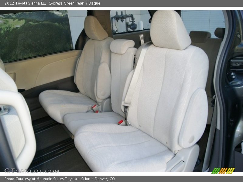 Cypress Green Pearl / Bisque 2012 Toyota Sienna LE