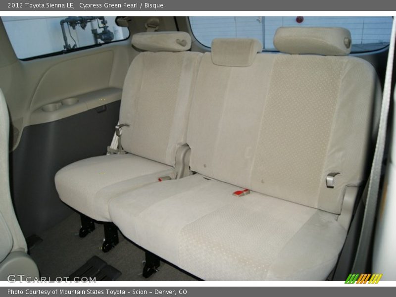 Cypress Green Pearl / Bisque 2012 Toyota Sienna LE