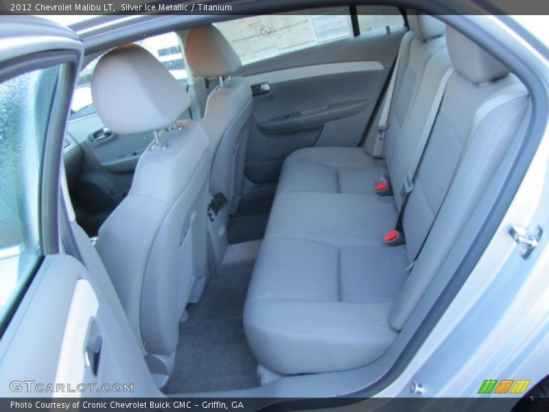 Silver Ice Metallic / Titanium 2012 Chevrolet Malibu LT
