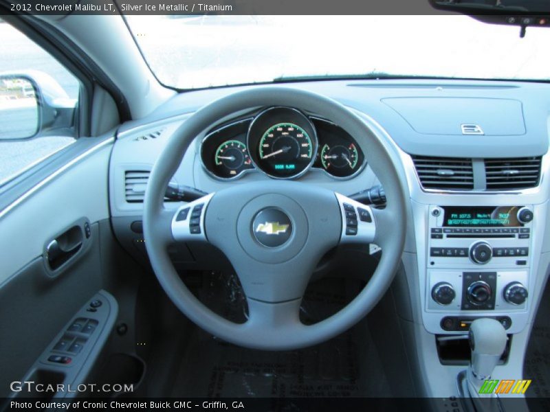 Silver Ice Metallic / Titanium 2012 Chevrolet Malibu LT