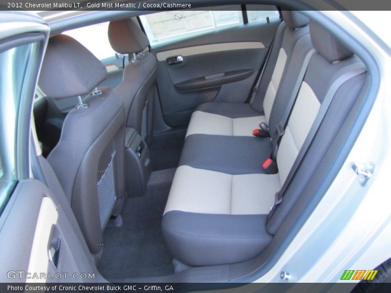 Gold Mist Metallic / Cocoa/Cashmere 2012 Chevrolet Malibu LT