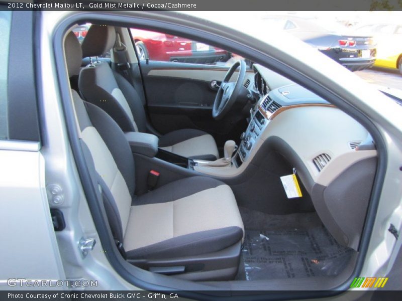 Gold Mist Metallic / Cocoa/Cashmere 2012 Chevrolet Malibu LT