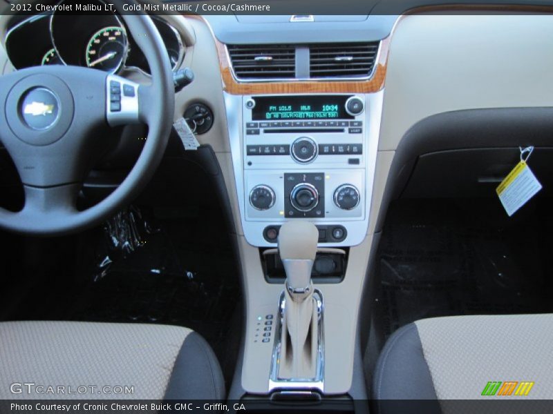 Gold Mist Metallic / Cocoa/Cashmere 2012 Chevrolet Malibu LT