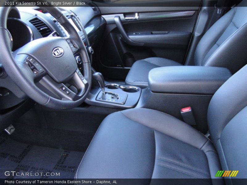 2011 Sorento SX V6 Black Interior