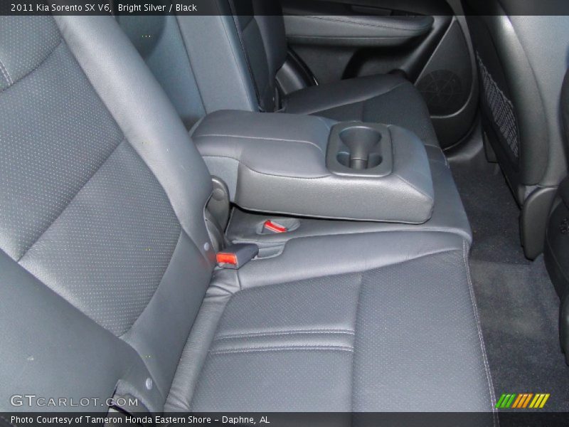 Bright Silver / Black 2011 Kia Sorento SX V6