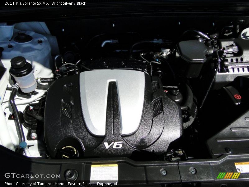  2011 Sorento SX V6 Engine - 3.5 Liter DOHC 24-Valve Dual CVVT V6