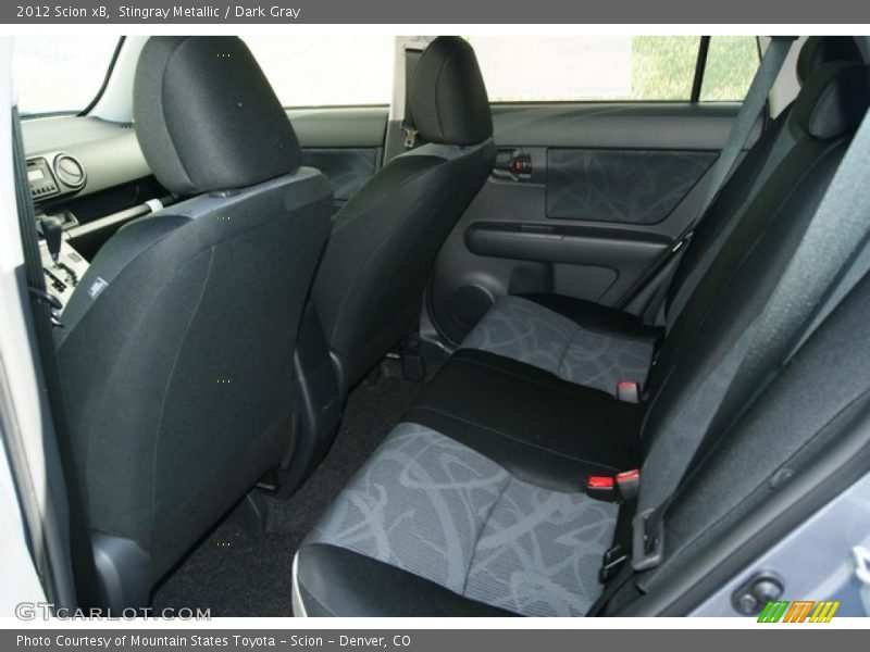  2012 xB  Dark Gray Interior