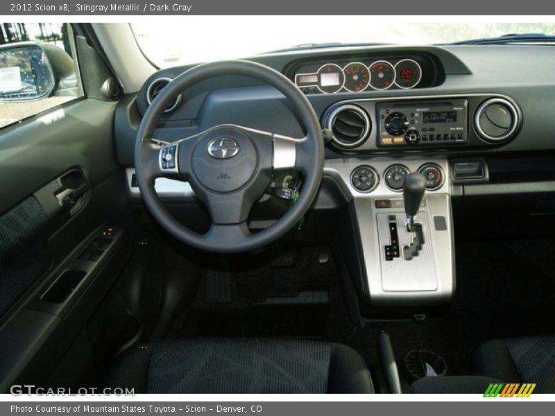Dashboard of 2012 xB 