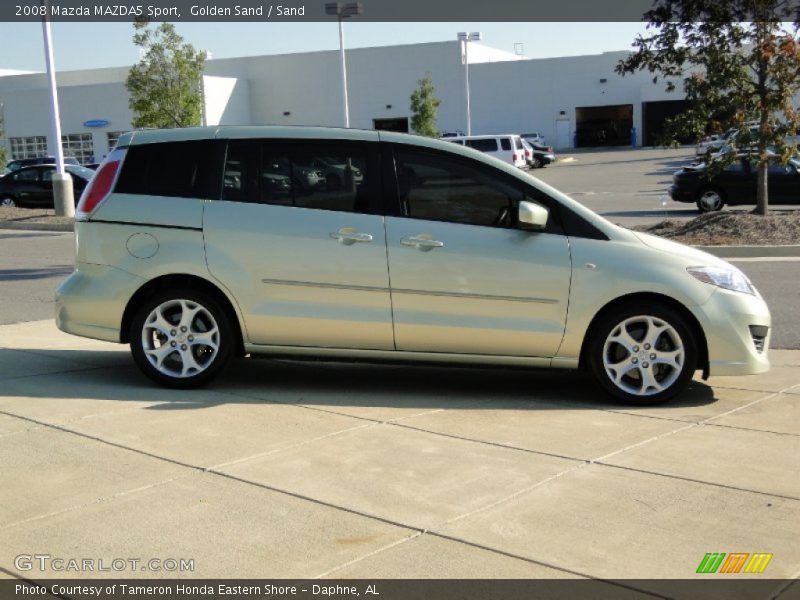 Golden Sand / Sand 2008 Mazda MAZDA5 Sport