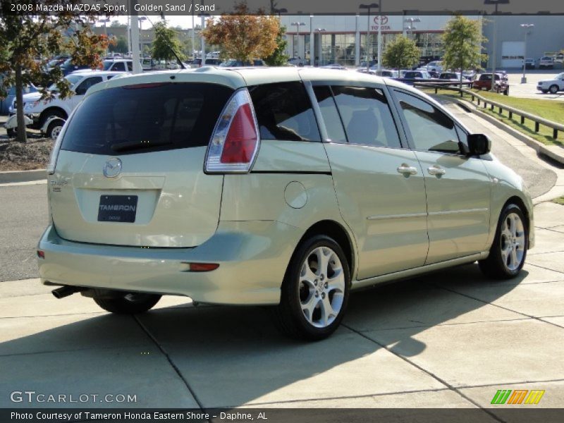 Golden Sand / Sand 2008 Mazda MAZDA5 Sport