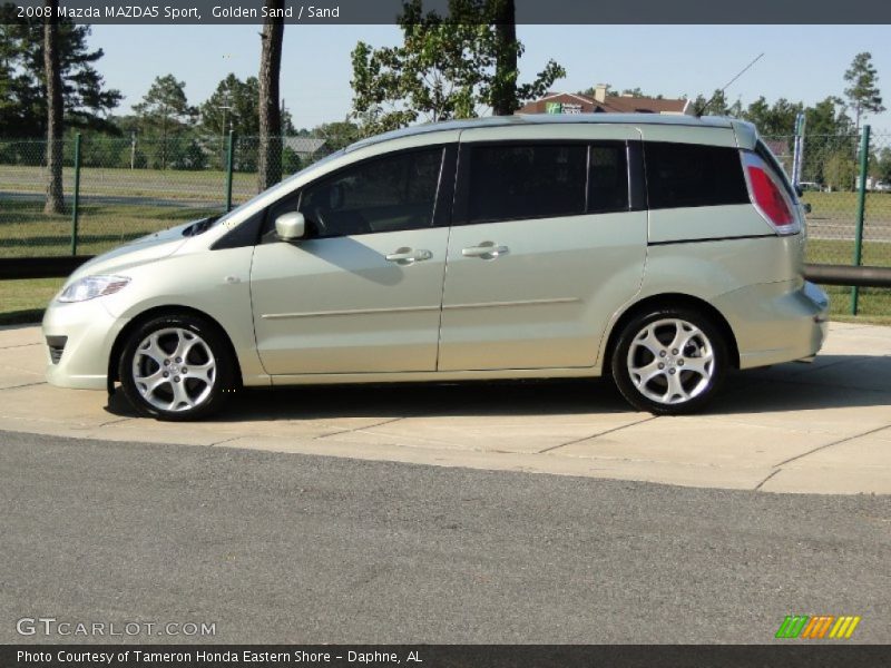 Golden Sand / Sand 2008 Mazda MAZDA5 Sport