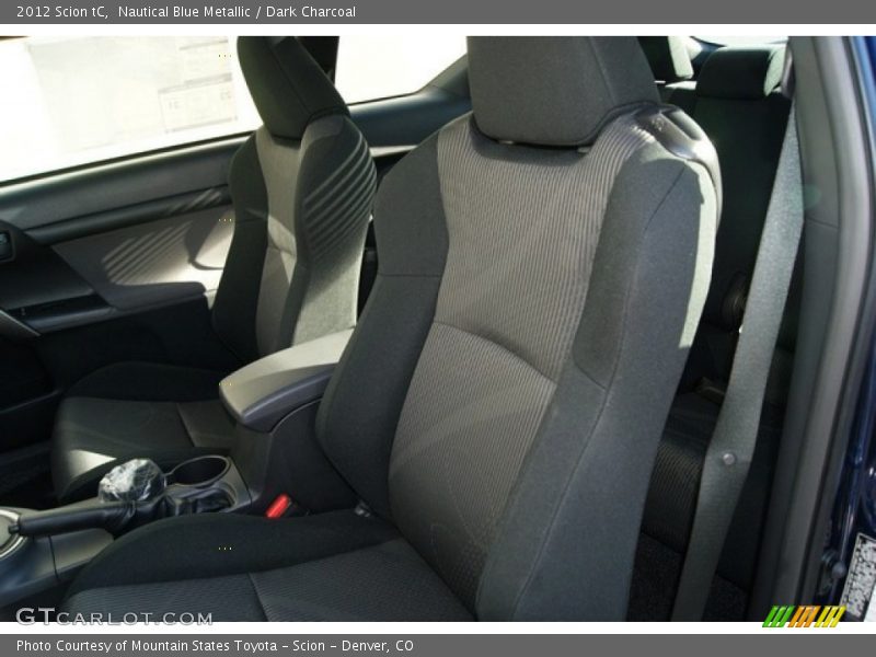 Nautical Blue Metallic / Dark Charcoal 2012 Scion tC
