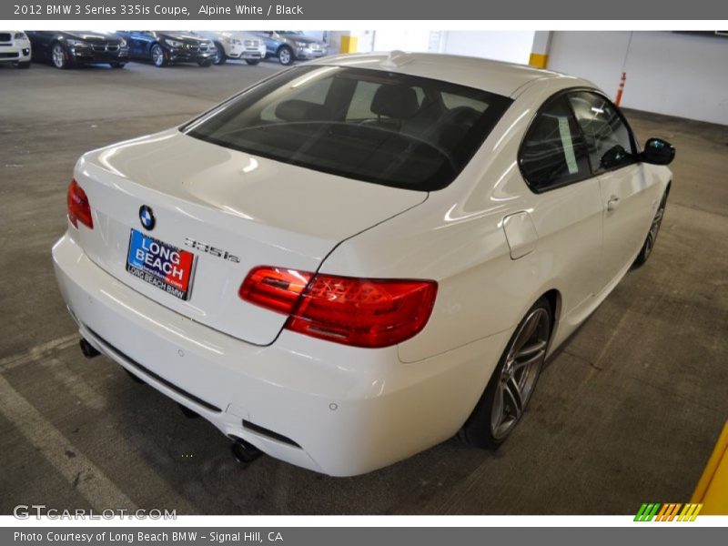 Alpine White / Black 2012 BMW 3 Series 335is Coupe