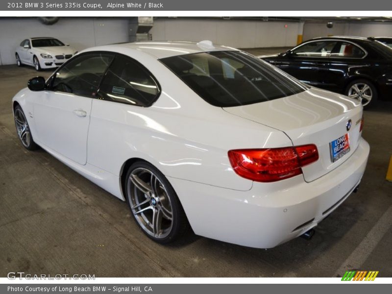 Alpine White / Black 2012 BMW 3 Series 335is Coupe