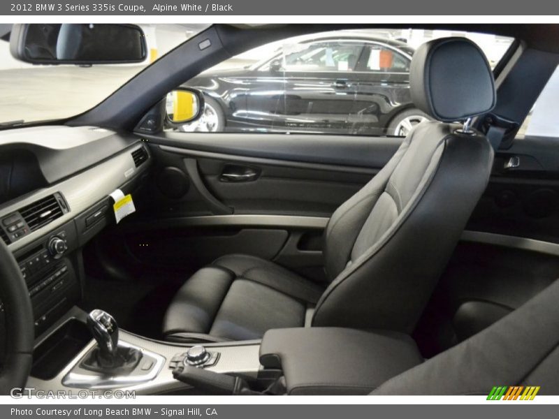  2012 3 Series 335is Coupe Black Interior