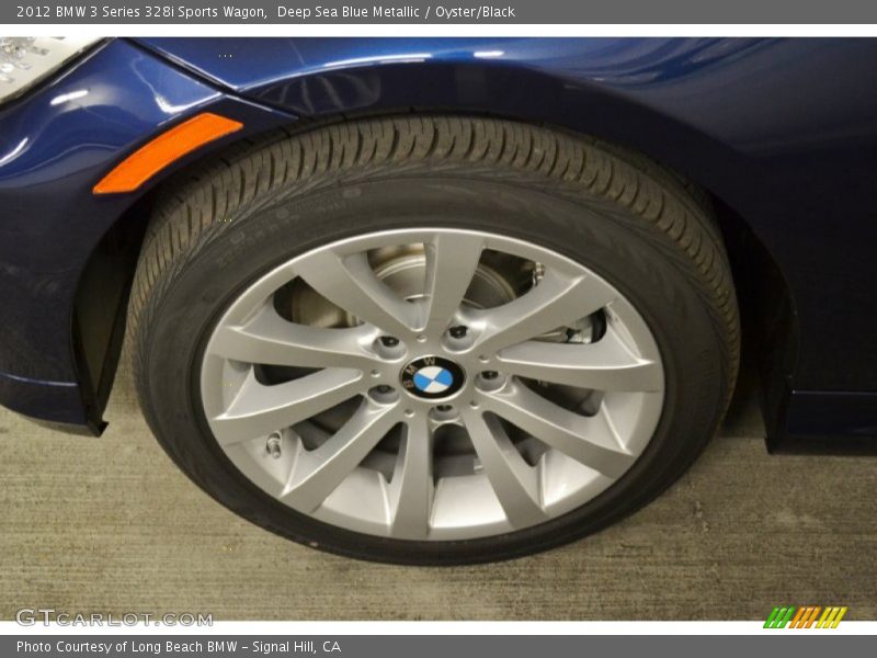 Deep Sea Blue Metallic / Oyster/Black 2012 BMW 3 Series 328i Sports Wagon