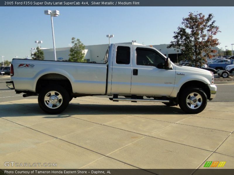  2005 F350 Super Duty Lariat SuperCab 4x4 Silver Metallic