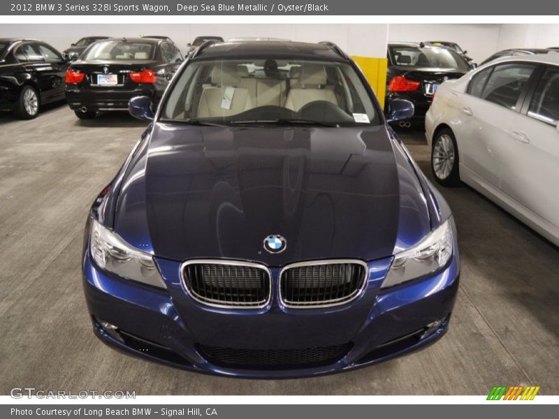 Deep Sea Blue Metallic / Oyster/Black 2012 BMW 3 Series 328i Sports Wagon