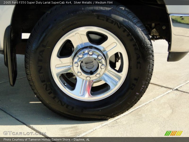 Silver Metallic / Medium Flint 2005 Ford F350 Super Duty Lariat SuperCab 4x4