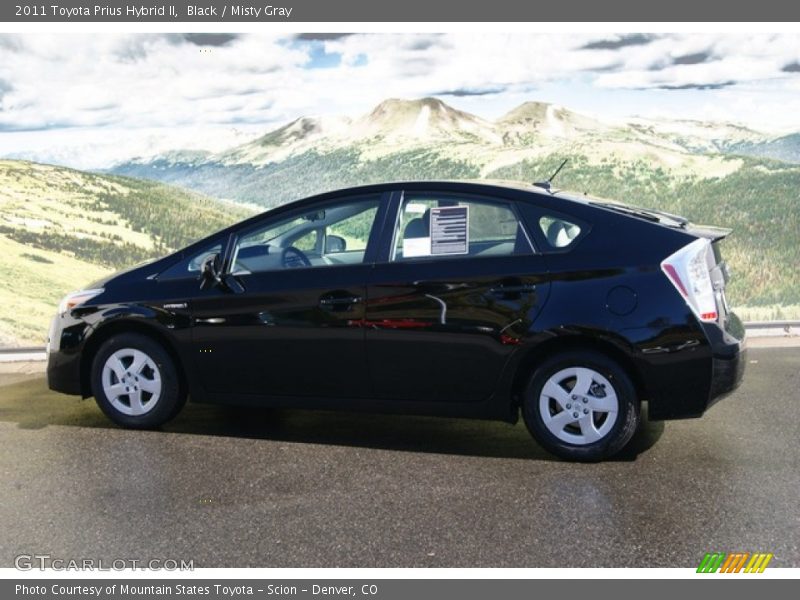 Black / Misty Gray 2011 Toyota Prius Hybrid II