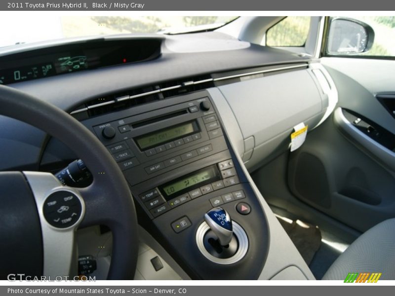 Black / Misty Gray 2011 Toyota Prius Hybrid II