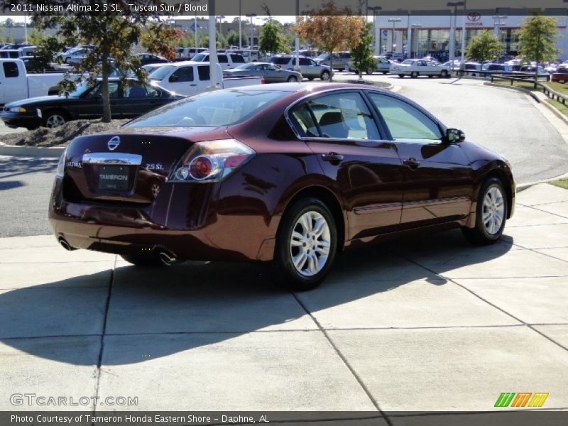 Tuscan Sun / Blond 2011 Nissan Altima 2.5 SL